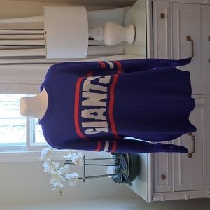 Mitchell & Ness Mens‎ Throwback Authentic Wool NY Giants Crewneck Sweater Sz. M